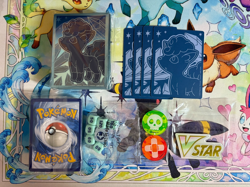 2022 Pokemon Silver Tempest Sleeves, Dice, Markers, Energy Cards and Dividers - Image 1