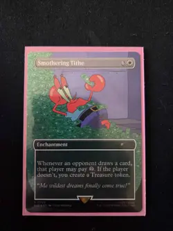 Smothering Tithe (7009) (Rainbow Foil) Secret Lair Drop Foil - Image 1