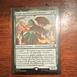 Magic: The Gathering Toph Earthbending Master Legendary Creature Green TLE 0145 - Image 1