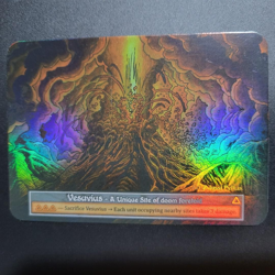 Vesuvius - Foil - Unique - Beta - Sorcery Contested Realm - Image 1