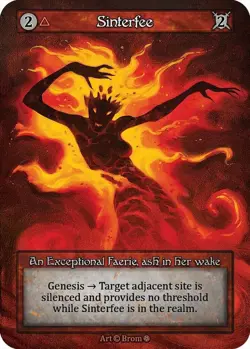 Sorcery: Contested Realm Sinterfee Exceptional Foil NM (GT) - Image 1