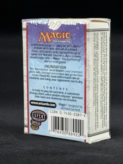 Magic The Gathering MTG Theme Decks Judgment Inundation Factory Sealed - Image 2