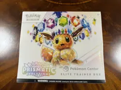 Pokemon Center Exclusive TCG Prismatic Evolutions Elite Trainer Box ETB - Sealed - Image 1
