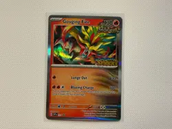 Gouging Fire SVP 151 Pre Release Promo Surging Sparks Pokemon TCG NM - Image 1