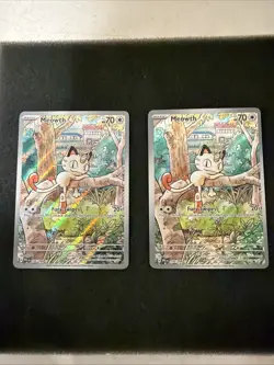 Meowth 106/94 Full Art Phantasmal Flames Pokemon TCG MINT CONDITION NEW 2 - Image 1