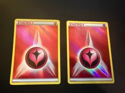 2x Pokemon TCG 2013 Fairy Energy Reverse Holo LP - Image 1