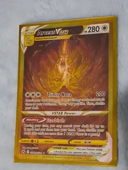 POKEMON TCG - CROWN ZENITH GALARIAN GALLERY - ARCEUS VSTAR GG70/GG70 - Image 1