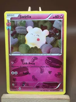 Pokemon HP Generations Radiant Collection Holographic Swirlix RC19/RC32 - Image 1