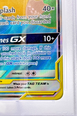 2019 Pokemon S&M Unified Minds Slowpoke & Psyduck GX #218 TAG TEAM | PSA 9 MINT - Image 5