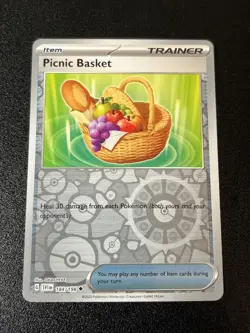 Pokemon TCG Picnic Basket Scarlet & Violet Base Set 184/198 Reverse Holo NM - Image 1