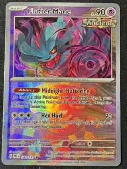 Flutter Mane 043/131 Master Ball Pattern - Pokemon TCG Prismatic Evolutions - NM - Image 1