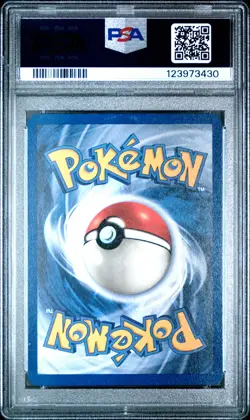 1999 POKEMON FOSSIL 1ST ED #49 HORSEA PSA 9 - Image 2