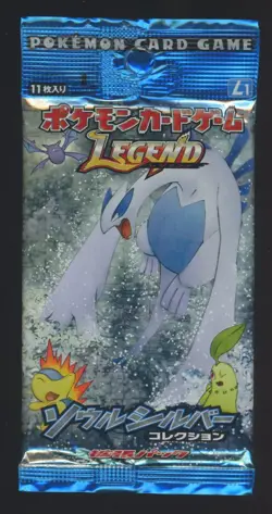 2009 Pokemon TCG Japanese 1st Edition Legend Soul Silver Booster Pack SEALED - Image 1