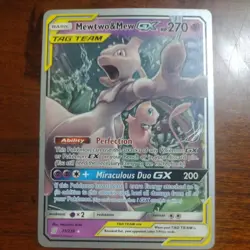 Pokemon Mewtwo & Mew GX 71/236 2019 World Championships - Image 3