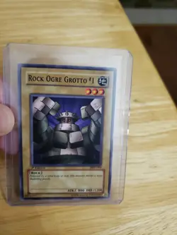 Yu-Gi-Oh! TCG Rock Ogre Grotto #1 Metal Raiders MRD-004 1st Edition Near Mint - Image 1