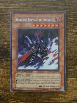 Gorz the Emissary of Darkness - Limited Edition - DLG1-EN000 - Lightly Played - Image 1