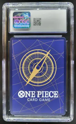 2025 ONE PIECE CCG JAPANESE UTA SECRET RARE ALTERNATE ART EB03-061 CGC 10 PT - Image 2