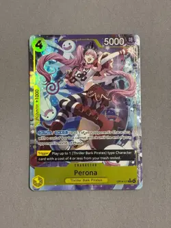Perona - OP14-111 (Alternate Art) - The Azure Sea's Seven - English | One Piece - Image 1