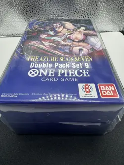 One Piece [OP-14 EB-04] The Azure Sea's Seven Double Pack Set 9 Display English - Image 1