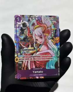 YAMATO 2024 CHAMPIONSHIP EVENT PACK FINALIST TEXTURED P-046 One Piece TCG - Image 1