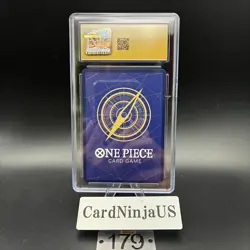 CGC PRISTINE 10 MONKEY D. LUFFY #P-075 SAIKYO JUMP PROMO 2024 ONE PIECE JPN - Image 2