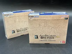 Lot (2) One Piece EB-02 English Anime 25th Collection Extra Booster Box Sealed - Image 1
