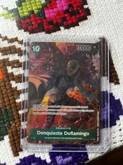 One Piece TCG English Donquixote Doflamingo OP04-031 Alt Art Kingdoms - Image 1