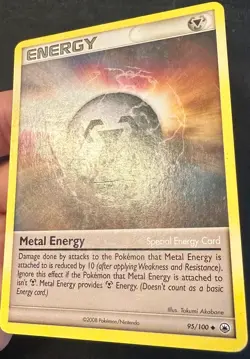 Metal Energy 95/100 2008 Majestic Dawn Pokemon Card Non Holo Energy - Mp - Image 2