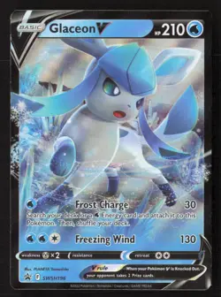 Glaceon V - Promo SWSH: Sword & Shield Promo Cards SWSH196 NM - Image 1