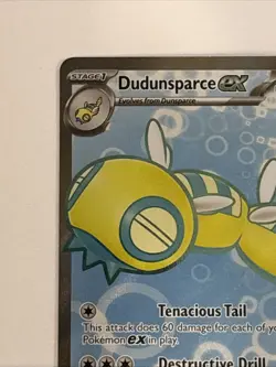 Pokemon Dudunsparce EX TCG Holo Ultra Rare Card 178/159 Sv09: Journey Together - Image 2