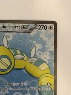 Pokemon Dudunsparce EX TCG Holo Ultra Rare Card 178/159 Sv09: Journey Together - Image 3