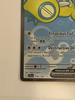 Pokemon Dudunsparce EX TCG Holo Ultra Rare Card 178/159 Sv09: Journey Together - Image 5