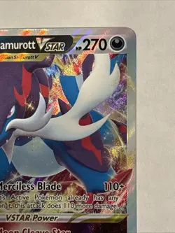 Pokemon TCG Hisuian Samurott VSTAR Astral Radiance Holo Ultra Rare Card 102/189 - Image 3