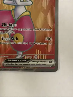 Pokemon TCG Medicham EX Holo Ultra Rare Card Stellar Crown 161/142 Near Mint NM - Image 4