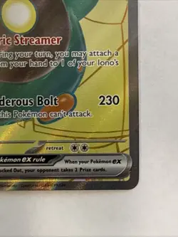 Iono's Bellibolt EX Holo-Pokemon TCG Card 172/159 SV Journey Together Ultra Rare - Image 4