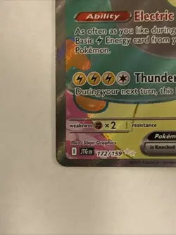 Iono's Bellibolt EX Holo-Pokemon TCG Card 172/159 SV Journey Together Ultra Rare - Image 5