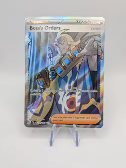 Pokemon TCG Boss's Orders Trainer Full Art Holo Rare Card 248/193 Paldea Evolved - Image 1