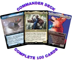 Sophia, Dogged Detective/Dogs Typal/Custom Commander/EDH Deck 100 Cards MTG - Image 1
