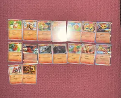 Pokemon - Destined Rivals - Complete -Common/Uncommon/Holo Rare - 165 Cards NM/M - Image 3