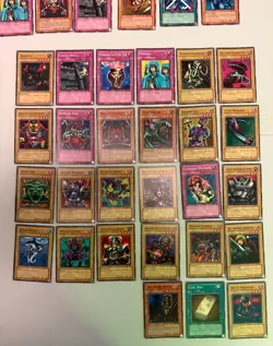 Vintage Yu-Gi-Oh Card Lot, 2002-2004, LOB MRD MRL PSV, 1st Editions, 220+ Cards - Image 4