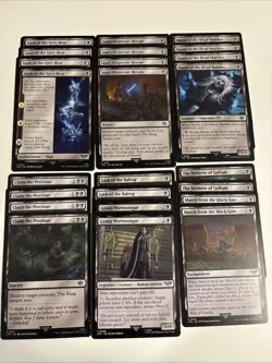 MTG Lord of the Rings Card Lot - Image 1
