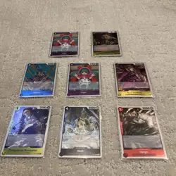 One Piece CCG TCG Cards Rare Holos and Rares All NM Condition - Image 1