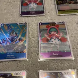 One Piece CCG TCG Cards Rare Holos and Rares All NM Condition - Image 5