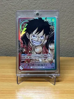 ONE PIECE Card Game - Monkey D. Luffy (Alt Art) OP01-003 L ROMANCE DAWN OPCG TCG - Image 1