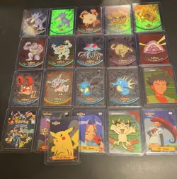 Topps Pokemon Foil Lot of 51 Cards Blue Logo No Dupes - Image 3