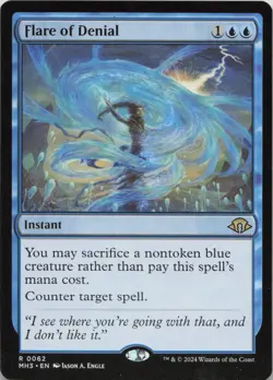 Flare of Denial R Modern Horizons 3 62 - LP MTG - Image 1