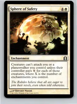 Magic the Gathering Sphere of Safety Return to Ravnica MTG Free Shipping! - Image 1