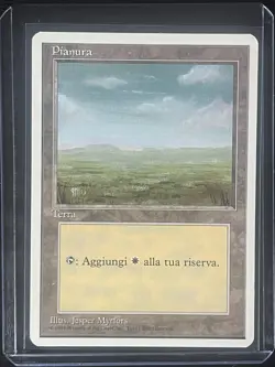 Magic MTG Italian Revised Plains Artist Proof Near Mint - Only 50 Exist! - Image 3