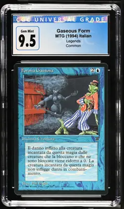 GASEOUS FORM *Italian* Legends C CGC 9.5 MTG [Nostalgium] - Image 1