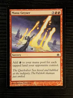 Mana Geyser [Fifth Dawn] - MTG Magic the Gathering - NM - Image 1
